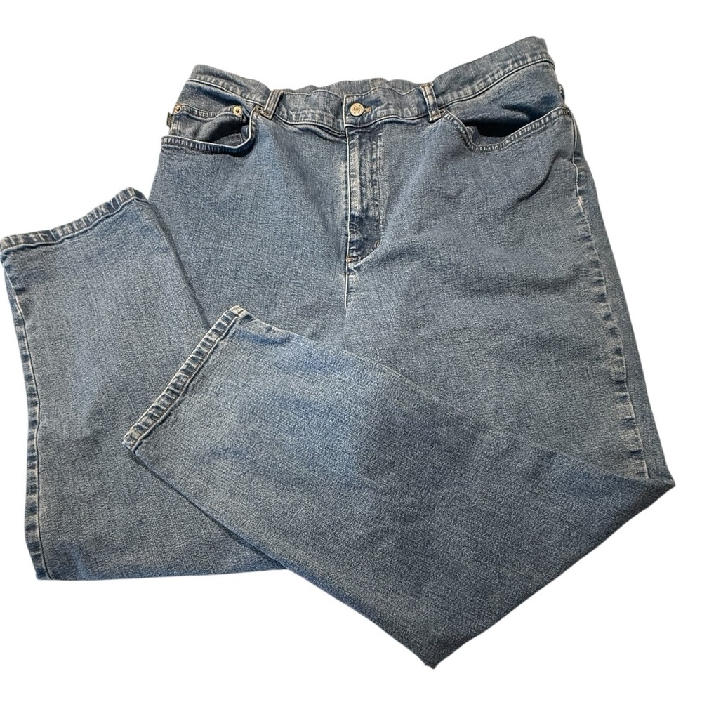 Lauren Jeans Co. Ralph Lauren Classic Blue Denim Pants.   Size 16